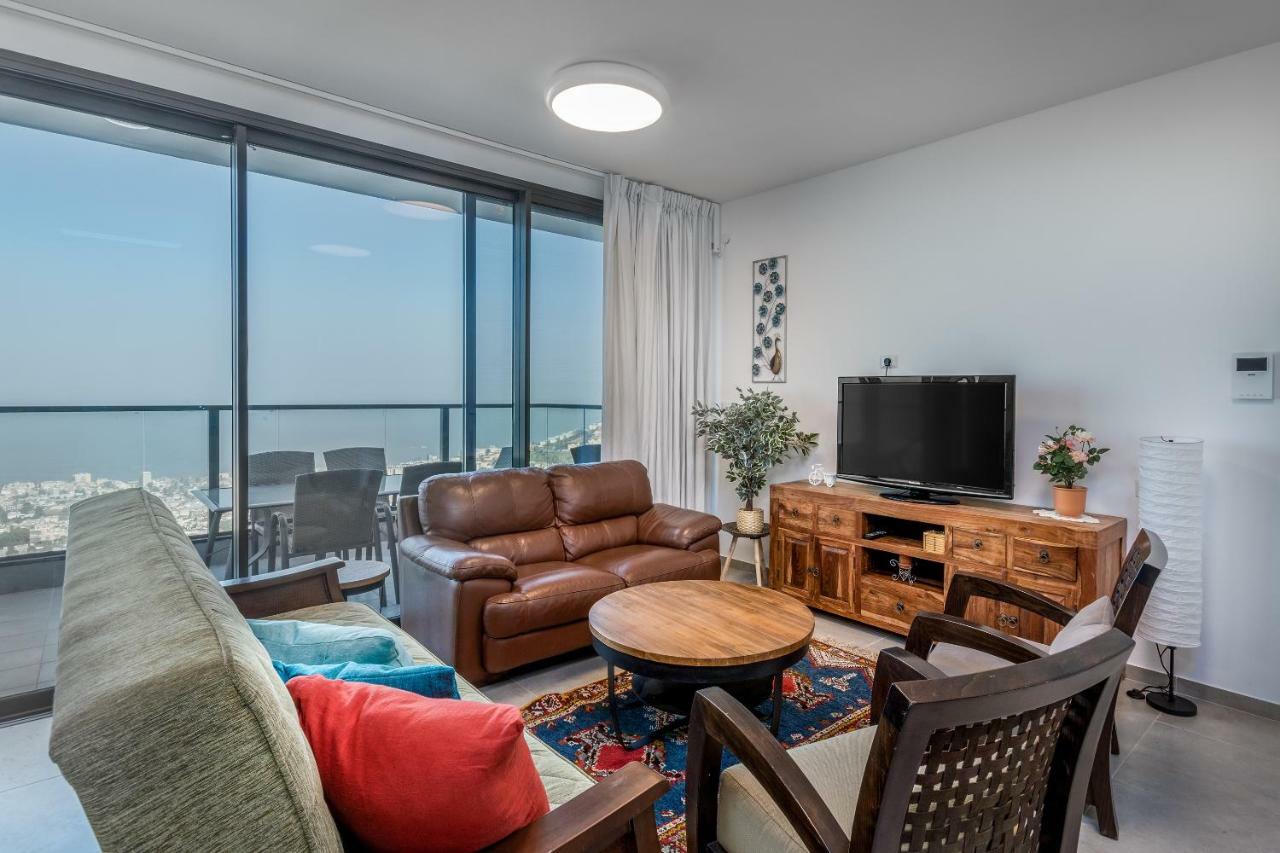 Апартаменты Mini Penthouse Michelangelo Тверия Экстерьер фото